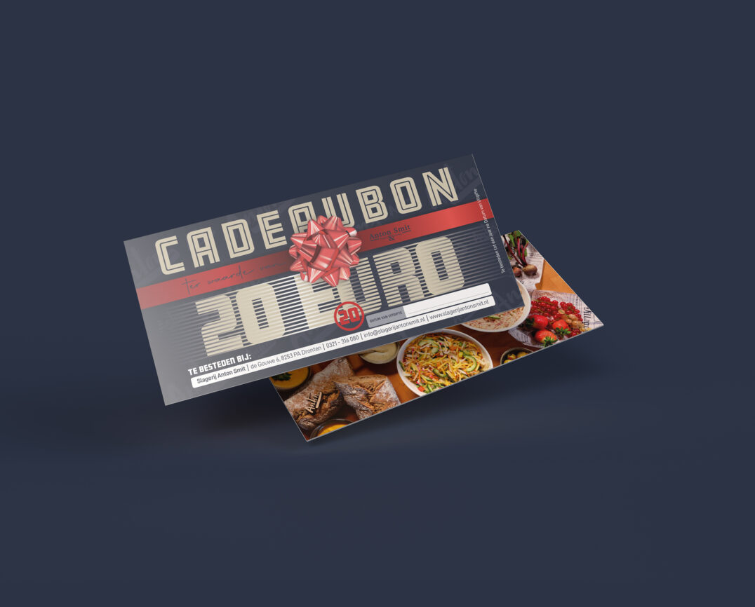 Cadeau Cheque 20 euro