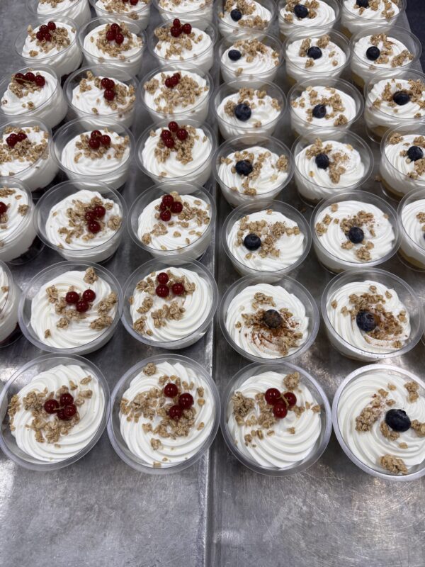 Dessert in cup