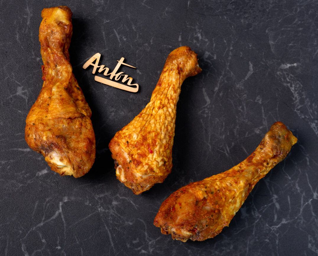 Drumsticks gebraden